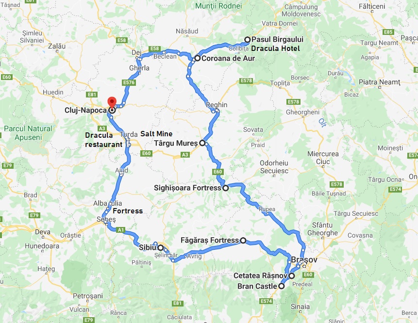 Tour of Transylvania from Cluj-Napoca